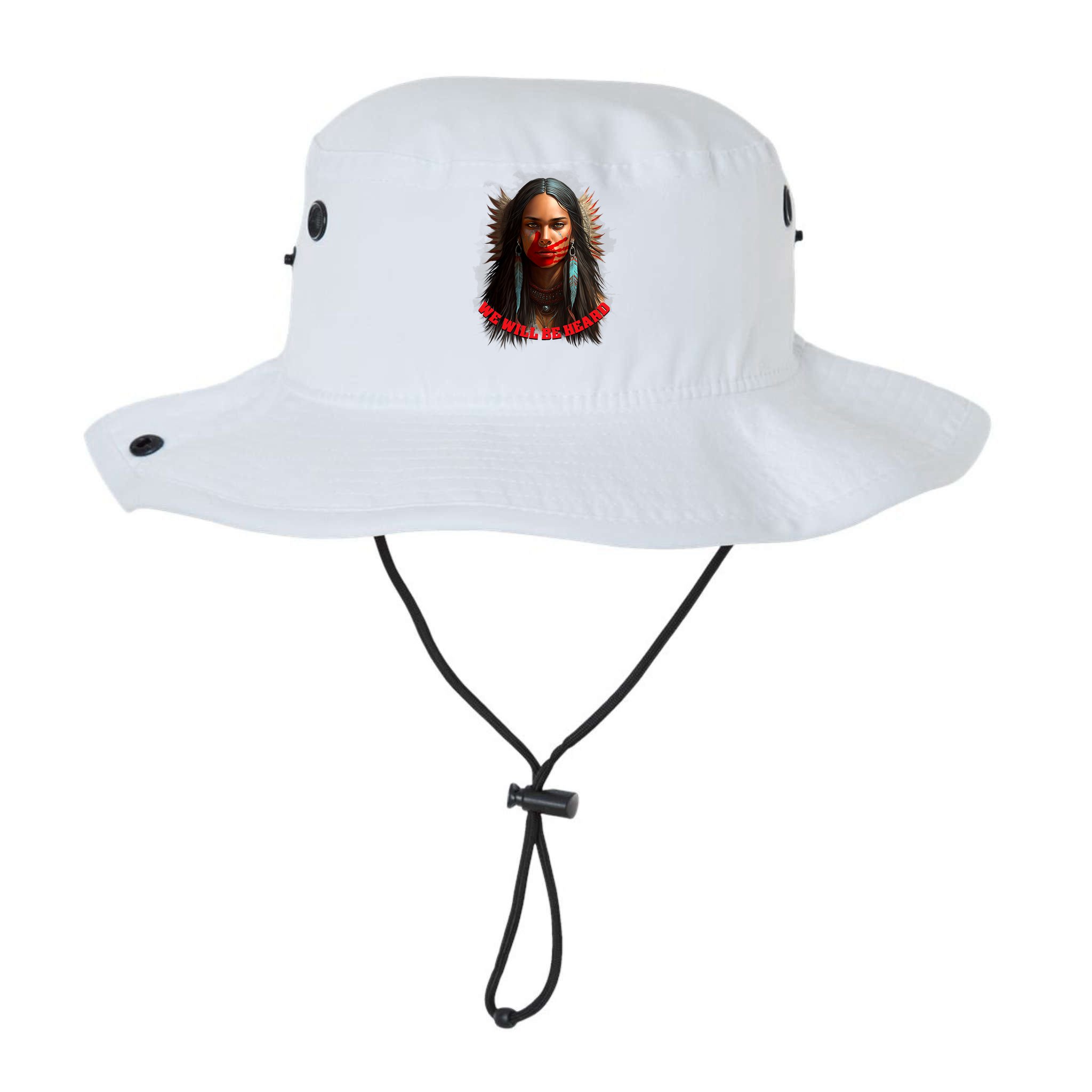 We Will Be Heard Missing And Murdered Indigenous Women MMIW Bucket Hat
