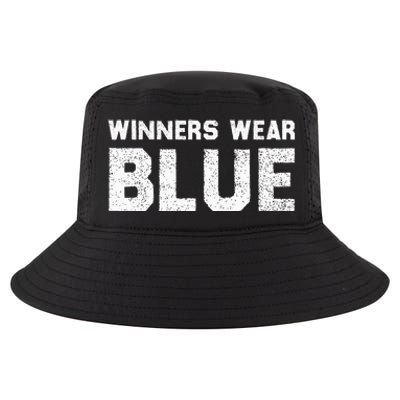 Winners Wear Blue Spirit Wear Team Game Color War Cool Comfort Performance Bucket Hat