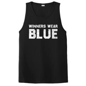 Winners Wear Blue Spirit Wear Team Game Color War PosiCharge Competitor Tank