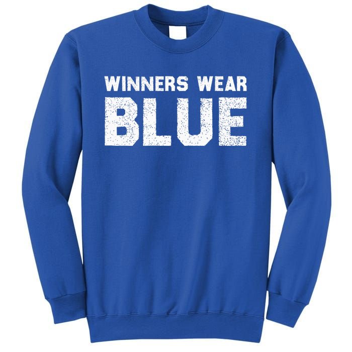 Winners Wear Blue Spirit Wear Team Game Color War Sweatshirt