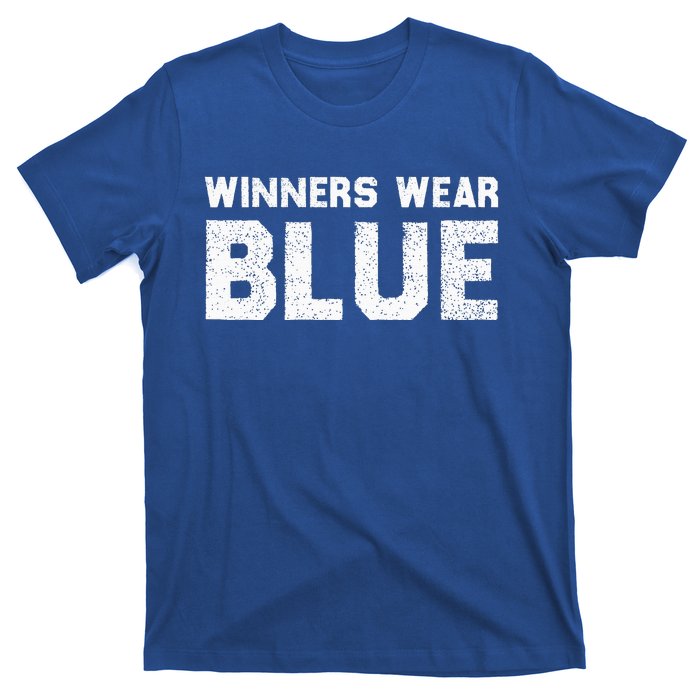 Winners Wear Blue Spirit Wear Team Game Color War T-Shirt