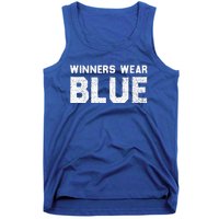 Winners Wear Blue Spirit Wear Team Game Color War Tank Top