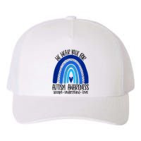 We Wear Blue For Autism Awareness, Accept Understand Love Yupoong Adult 5-Panel Trucker Hat