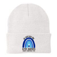 We Wear Blue For Autism Awareness, Accept Understand Love Knit Cap Winter Beanie