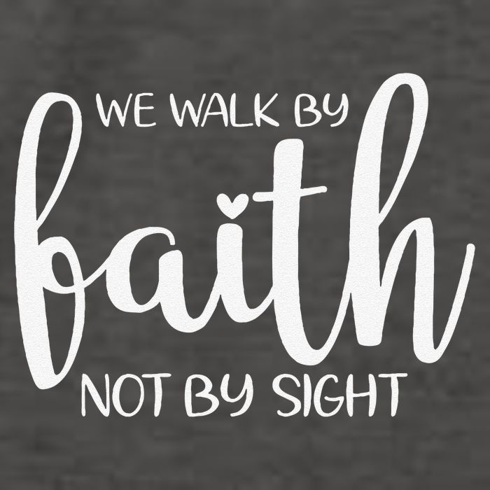 We Walk By Faith Not By Sight God Faith Jesus 1 Vector Backpack