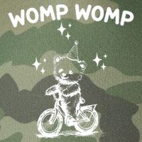 Womp Womp Bear Funny Retro Legacy Tie Dye Trucker Hat