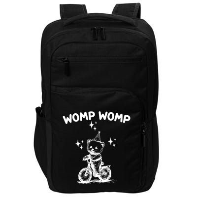 Womp Womp Bear Funny Retro Impact Tech Backpack