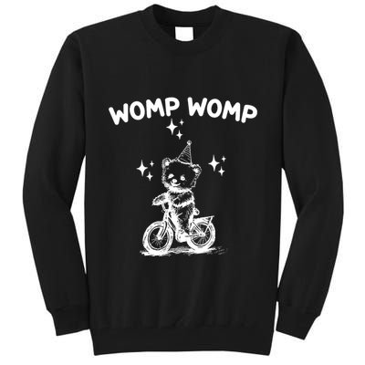 Womp Womp Bear Funny Retro Tall Sweatshirt