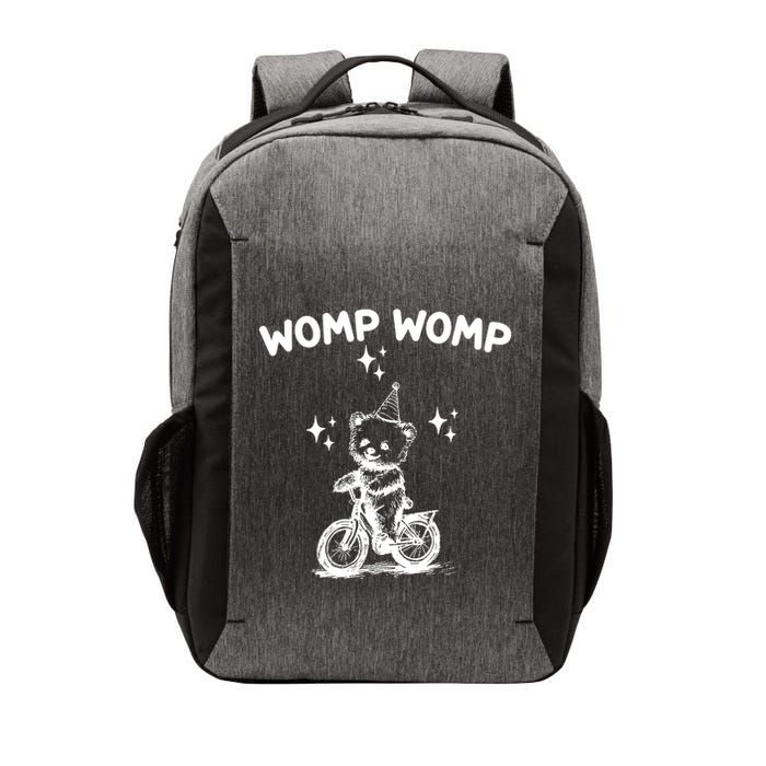 Womp Womp Bear Funny Retro Vector Backpack