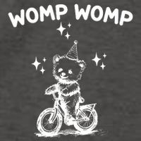 Womp Womp Bear Funny Retro Vector Backpack