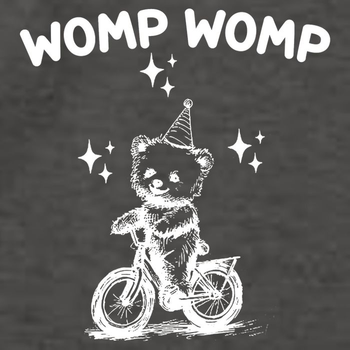 Womp Womp Bear Funny Retro Vector Backpack