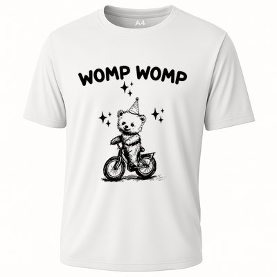 Womp Womp Bear Funny Retro Performance Shirt