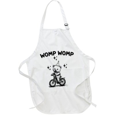 Womp Womp Bear Funny Retro Apron