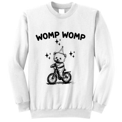 Womp Womp Bear Funny Retro Sweatshirt