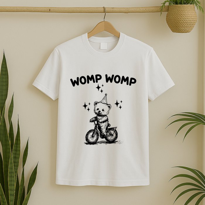Womp Womp Bear Funny Retro T-Shirt
