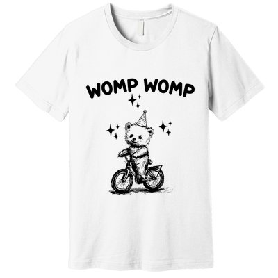 Womp Womp Bear Funny Retro Premium T-Shirt