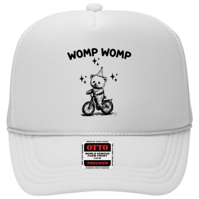 Womp Womp Bear Funny Retro Trucker Hat