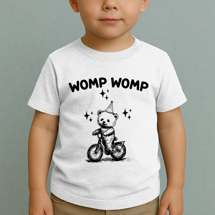 Womp Womp Bear Funny Retro Toddler T-Shirt