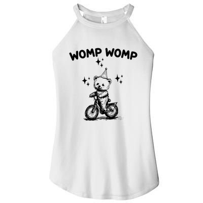 Womp Womp Bear Funny Retro Women's Perfect Tri Rocker Tank