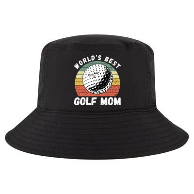 Women's World Best Mom Golf Gift For Mother's Day Cool Comfort Performance Bucket Hat