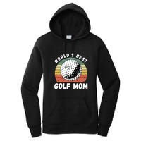 Women's World Best Mom Golf Gift For Mother's Day Women's Pullover Hoodie