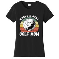 Women's World Best Mom Golf Gift For Mother's Day Women's T-Shirt