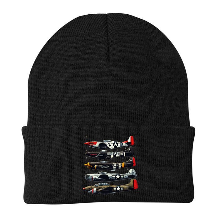 Ww2 Warplanes B 17 P51 Mustang F4u Corsair P40 Warhawk Beanie