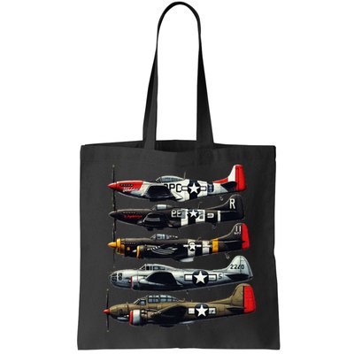Ww2 Warplanes B 17 P51 Mustang F4u Corsair P40 Warhawk Bag