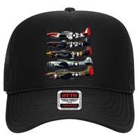 Ww2 Warplanes B 17 P51 Mustang F4u Corsair P40 Warhawk Hat