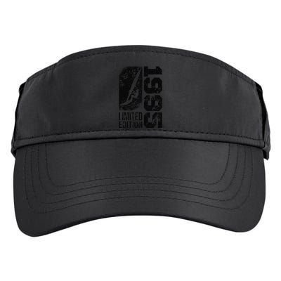 Windsurfer Windsurf Board Vintage 1995 Birthday Windsurfing Adult Drive Performance Visor