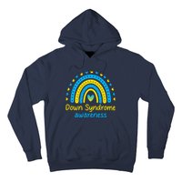 We Wear Blue And Yellow Down Syndrome Awareness Hoodie