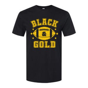 We Wear Black And Gold School Spirit Softstyle CVC T-Shirt