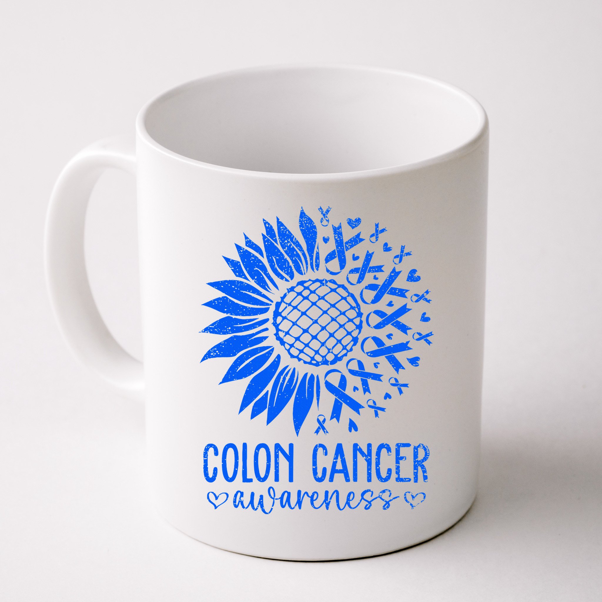 We Wear Blue Colon Cancer Awareness Colorectal Cancer Month Mug