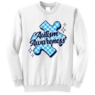 We Wear Blue For Autism Awareness Sweatshirt