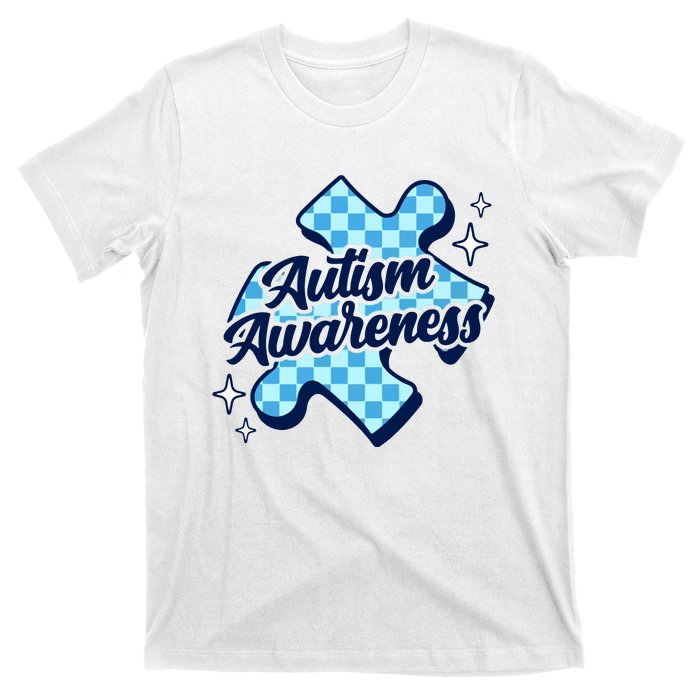 We Wear Blue For Autism Awareness T-Shirt