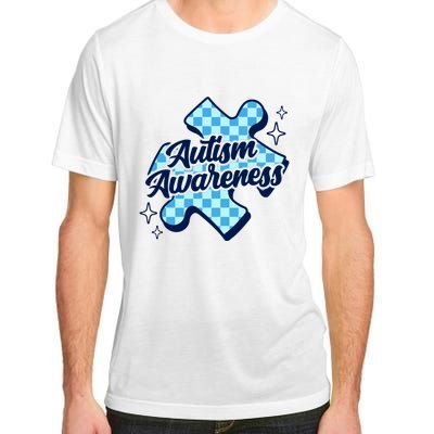 We Wear Blue For Autism Awareness Adult ChromaSoft Performance T-Shirt