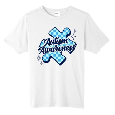 We Wear Blue For Autism Awareness Tall Fusion ChromaSoft Performance T-Shirt