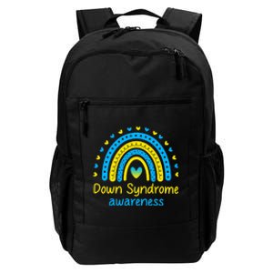 We Wear Blue And Yellow Down Syndrome Awareness Daily Commute Backpack