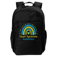 We Wear Blue And Yellow Down Syndrome Awareness Daily Commute Backpack