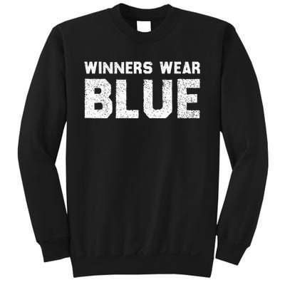 Winners Wear Blue Spirit Wear Team Game Color War Sweatshirt