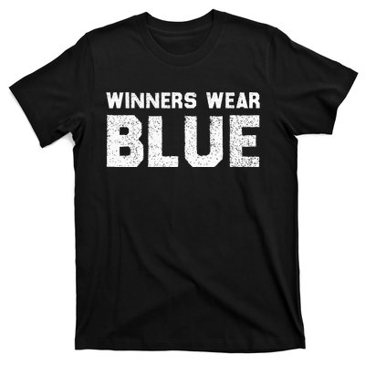 Winners Wear Blue Spirit Wear Team Game Color War T-Shirt