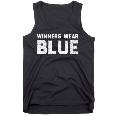 Winners Wear Blue Spirit Wear Team Game Color War Tank Top