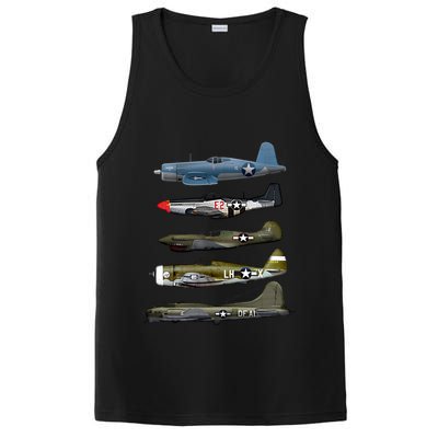 Ww2 Warplane Bgreat Gift17 P51 Mustang F4u Corsair P40 Warhawk Gift PosiCharge Competitor Tank
