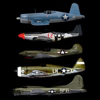 Ww2 Warplane Bgreat Gift17 P51 Mustang F4u Corsair P40 Warhawk Gift Wool Snapback Cap