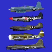 Ww2 Warplane Bgreat Gift17 P51 Mustang F4u Corsair P40 Warhawk Gift Premium T-Shirt