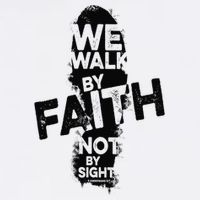 We Walk By Faith Not By Sight Christian Faith in God Vintage Hat