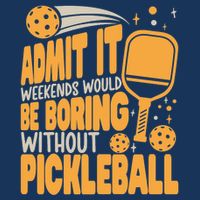Weekends Would Be Boring Without Pickleball Player Premium Visor