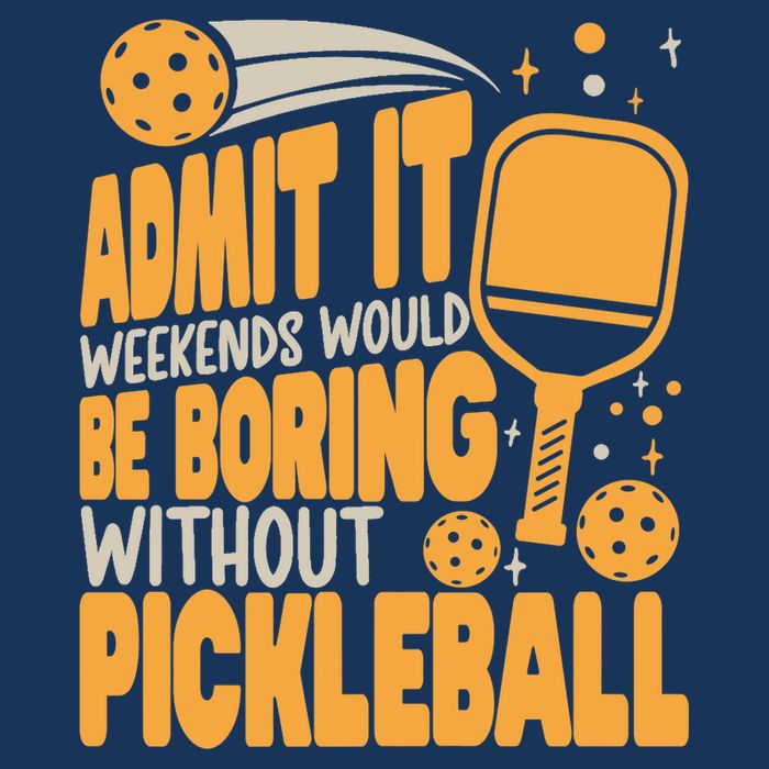 Weekends Would Be Boring Without Pickleball Player Premium Visor