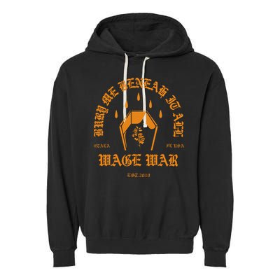 Wage War Bury Me Garment-Dyed Fleece Hoodie