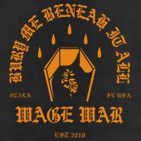 Wage War Bury Me 7 Panel Mesh Trucker Snapback Hat